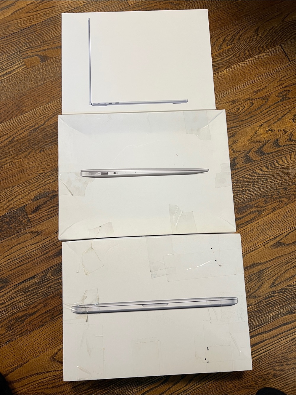 MacBook boxes